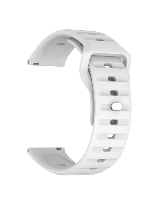 Λουράκι KALEBOL 20mm για Huawei Watch GT 3 42mm / GT 3 Pro 43mm Wave Design - White
