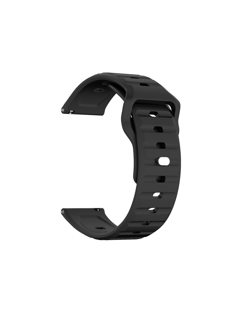 Λουράκι KALEBOL 20mm για Huawei Watch GT 3 42mm / GT 3 Pro 43mm Wave Design - Black