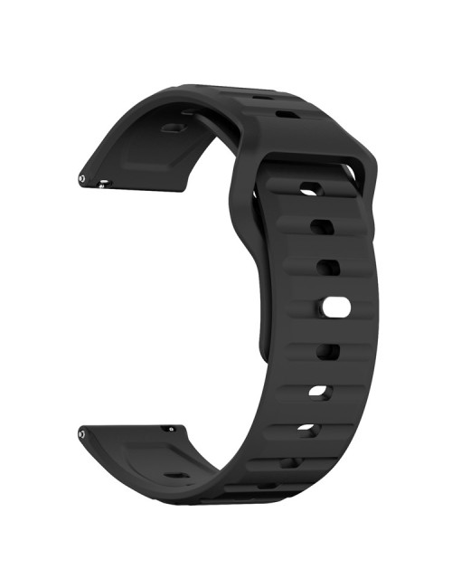 Λουράκι KALEBOL 20mm για Huawei Watch GT 3 42mm / GT 3 Pro 43mm Wave Design - Black
