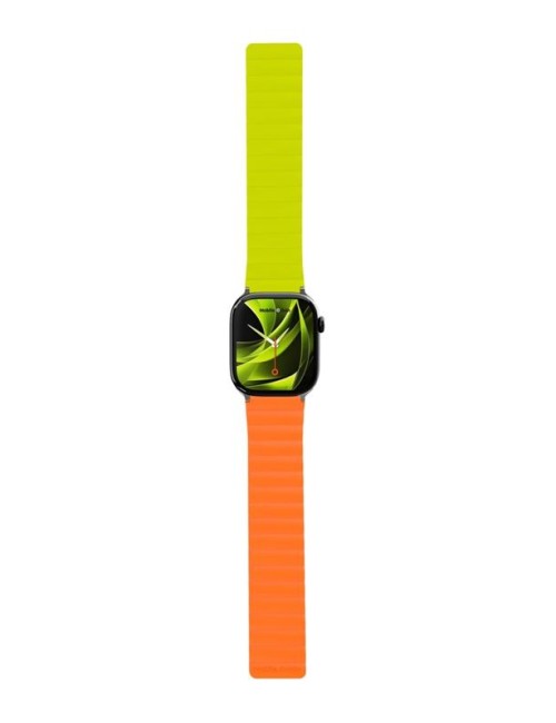 Mobile Origin Magnetic Watch Strap II,  orange/green for Apple Watch 49mm/46mm/45mm/44mm