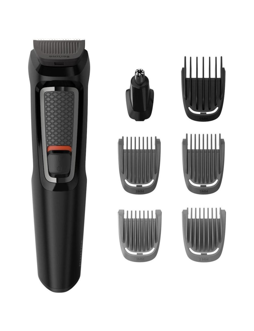 Philips Multigroom Series 3000 Σετ Επαναφορτιζόμενης Κουρευτικής Μηχανής Μαύρο MG3720/15
