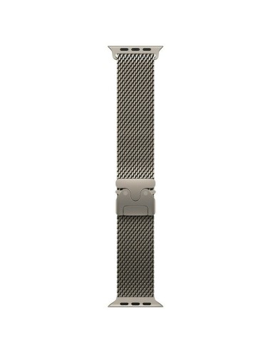 Λουράκι KALEBOL για Apple Watch 10 46mm / Ultra 2 / Ultra 49mm / 9 45mm Parachute Buckle Milanese Stainless Steel  - Titanium | Λουράκια