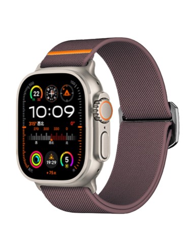 Λουράκι KALEBOL για Apple Watch 10 46mm / Ultra 2 / Ultra 49mm / 9 8 7 45mm Nylon Watch Strap - Purple | Λουράκια