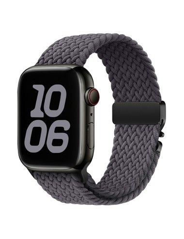 Λουράκι KALEBOL για Apple Watch 10 46mm / Ultra 2 / Ultra 49mm / 9 8 7 45mm Parachute Buckle Watch Strap - Space Grey