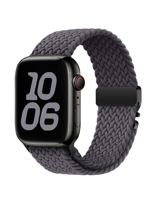 Λουράκι KALEBOL για Apple Watch 10 46mm / Ultra 2 / Ultra 49mm / 9 8 7 45mm Parachute Buckle Watch Strap - Space Grey