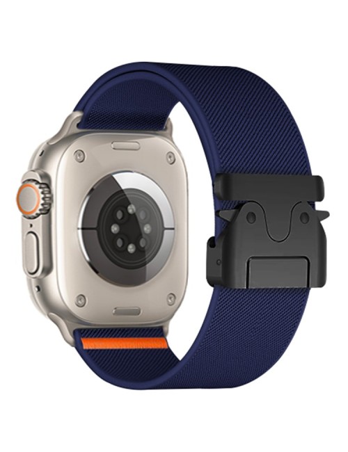 Λουράκι KALEBOL για Apple Watch 10 46mm / Ultra 2 / Ultra 49mm / 9 8 7 45mm Parachute Buckle - Dark Blue