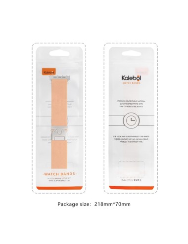 Λουράκι KALEBOL για Apple Watch 10 46mm / Ultra 2 / Ultra 49mm / 9 8 7 45mm Parachute Buckle - Army Green | Λουράκια