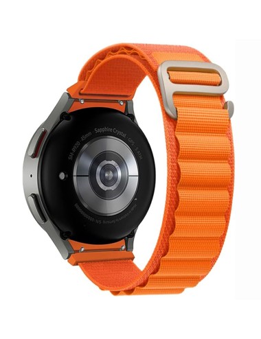 Λουράκι KALEBOL KLB-GSNL-001 για Samsung Galaxy Watch6 / Watch6 Classic / Watch 5 - Orange
