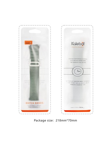 Λουράκι KALEBOL KLB-GSNL-001 για Samsung Galaxy Watch6 / Watch6 Classic / Watch 5 - Dark Grey+Light Grey | Λουράκια