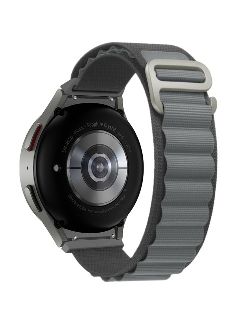 Λουράκι KALEBOL KLB-GSNL-001 για Samsung Galaxy Watch6 / Watch6 Classic / Watch 5 - Dark Grey+Light Grey