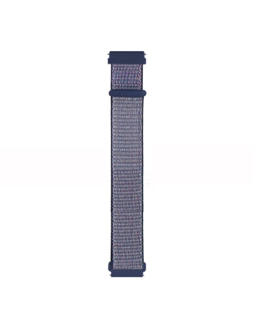 Λουράκι KALEBOL KLB-NLHH-001 για Samsung Galaxy Watch6 / Watch6 Classic Watch Strap 20mm Nylon Loop Band - Midnight Blue