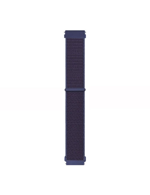 Λουράκι KALEBOL KLB-NLHH-001 για Samsung Galaxy Watch6 / Watch6 Classic Watch Strap 20mm Nylon Loop Band - Indigo Blue