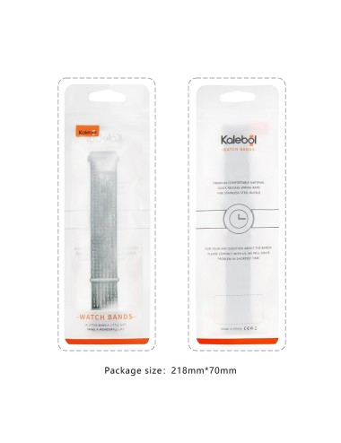 Λουράκι KALEBOL KLB-NLHH-001 για Samsung Galaxy Watch6 / Watch6 Classic Watch Strap 20mm Nylon Loop Band - Red | Λουράκια