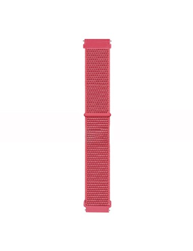 Λουράκι KALEBOL KLB-NLHH-001 για Samsung Galaxy Watch6 / Watch6 Classic Watch Strap 20mm Nylon Loop Band - Red | Λουράκια
