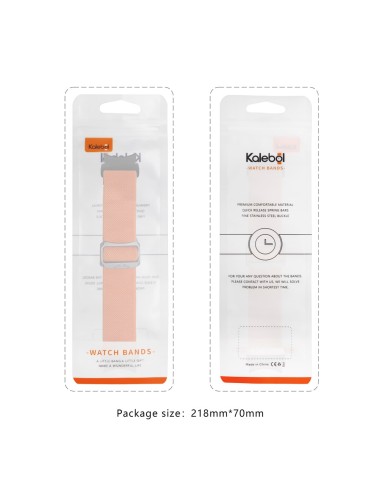 Λουράκι KALEBOL για Samsung Galaxy Watch Ultra 47mm Elastic Band with Bull Head Buckle - Starlight | Λουράκια