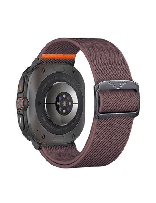 Λουράκι KALEBOL για Samsung Galaxy Watch Ultra 47mm Elastic Band with Bull Head Buckle - Purple