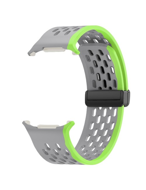Λουράκι KALEBOL για Samsung Galaxy Watch Ultra 47mm Magnetic Replacement Strap - Grey+Green