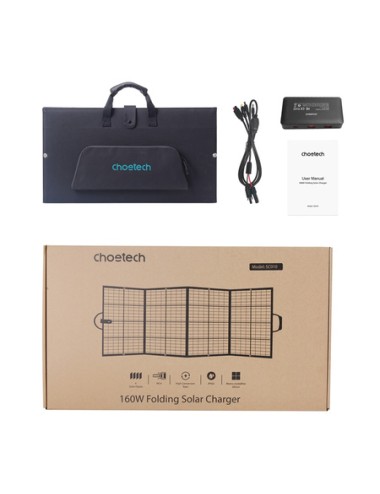 Choetech SC010 160W πτυσσόμενος ηλιακός φορτιστής | Ηλιακοί Φορτιστές
