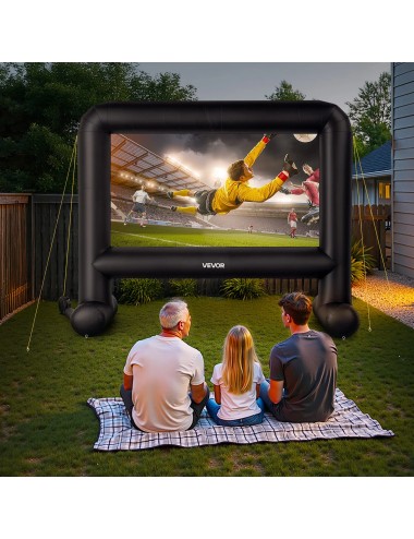 Φουσκωτή Οθόνη Κινηματογράφου VEVOR QC-ZJ-16FTD 16:9 (113" x 61") με Τσάντα Μεταφοράς | Αξεσουάρ Projectors