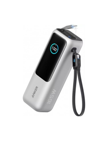 Anker 25000mAh Powerbank, 165W, QC + PD, Silver (A1695H41)