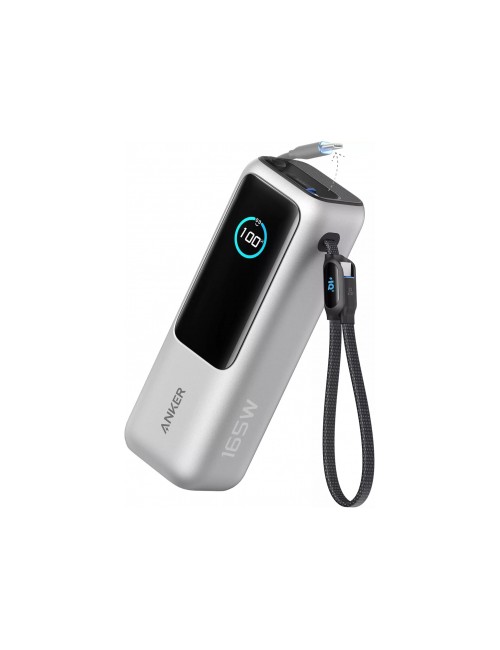 Anker 25000mAh Powerbank, 165W, QC + PD, Silver (A1695H41)