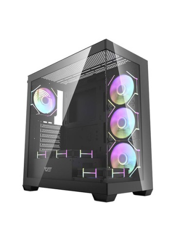 Darkflash Κουτί Υπολογιστή DS900 με 7 ανεμιστήρες ARGB (Μαύρο)