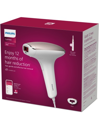 Philips Lumea Ipl 7000 Series Σετ Αποτρίχωσης IPL για Πρόσωπο & Σώμα BRI920/00