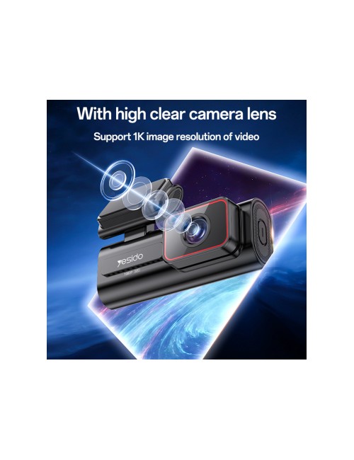 Dash Camera Yesido KM21 1080P 1.47inch LCD Black