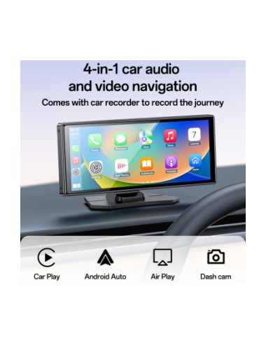 Yesido KM19 Car Navigation 10.26inch Black | Car Accessories