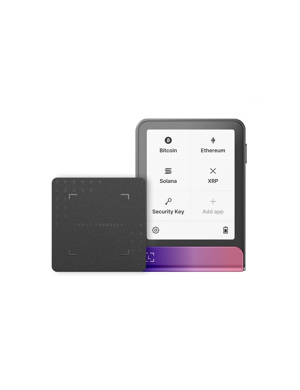 Ledger Flex Crypto Hardware Wallet with Recovery Key Magenta