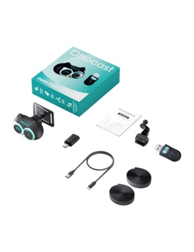 Ottocast Cabin Care Ασύρματος προσαρμογέας αυτοκινήτου CarPlay με κάμερα | Αντάπτορες Multimedia Αυτοκινήτου