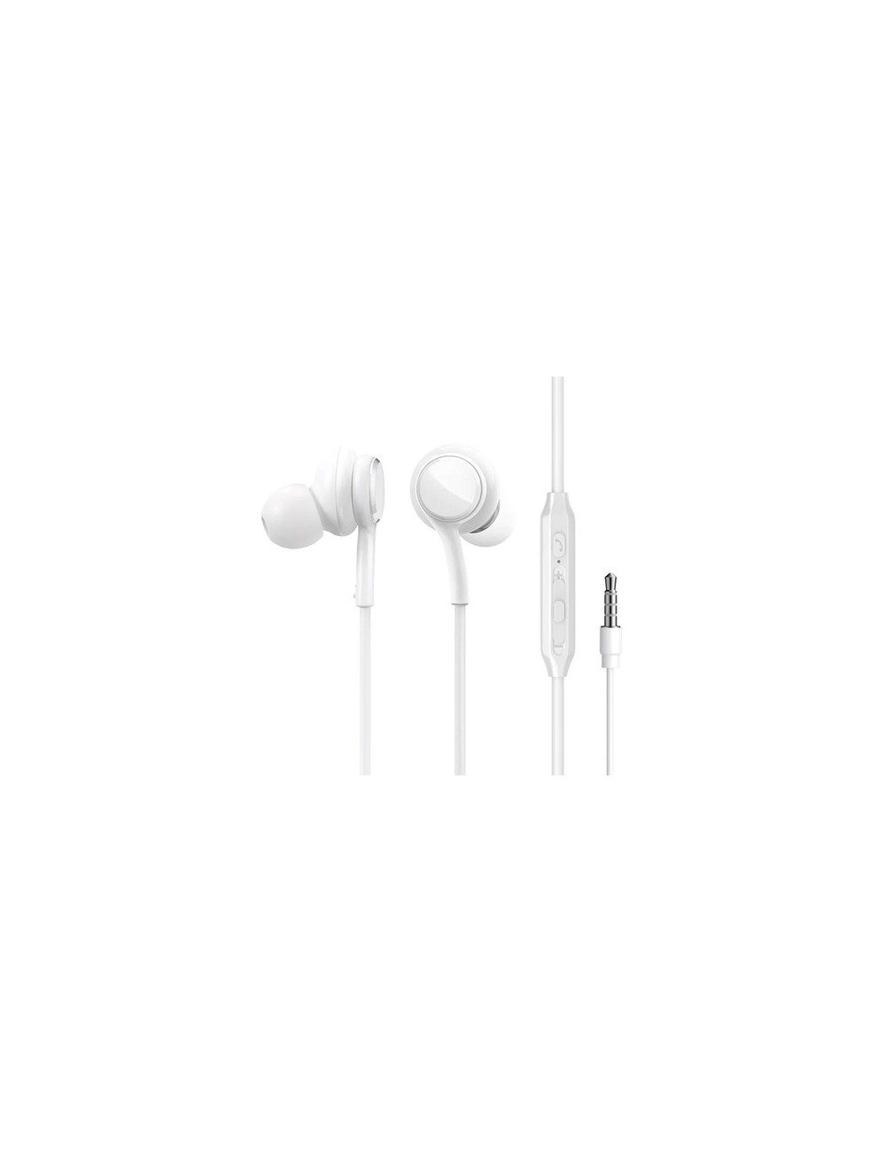 Joyroom JR-EW02 Wired Earphones White