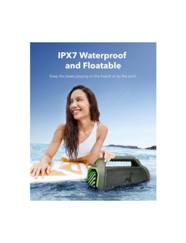 Anker SoundCore Boom 2 Plus Bluetooth Speaker 140W RGB Waterproof Green (A3134061) | Bluetooth Speakers