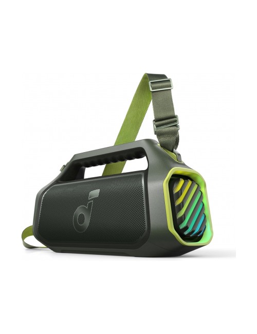 Anker SoundCore Boom 2 Plus Bluetooth Speaker 140W RGB Waterproof Green (A3134061)