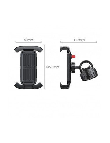 UGREEN LP494 Motorcycle Holder 4.7inch - 6.8inch, Black | Βάσεις