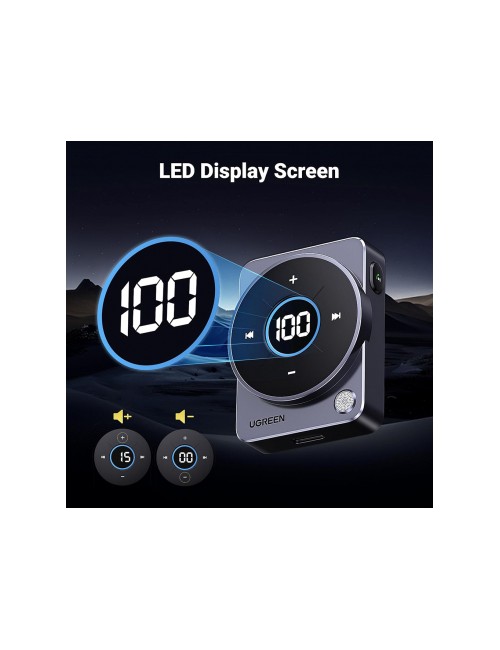 UGREEN CM724 Bluetooth Receiver  Grey