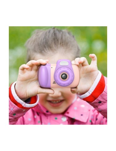 Hoco DV201 Digital Camera for Kids, 1080P, 2MP, Pink | Φωτογραφικές Μηχανές