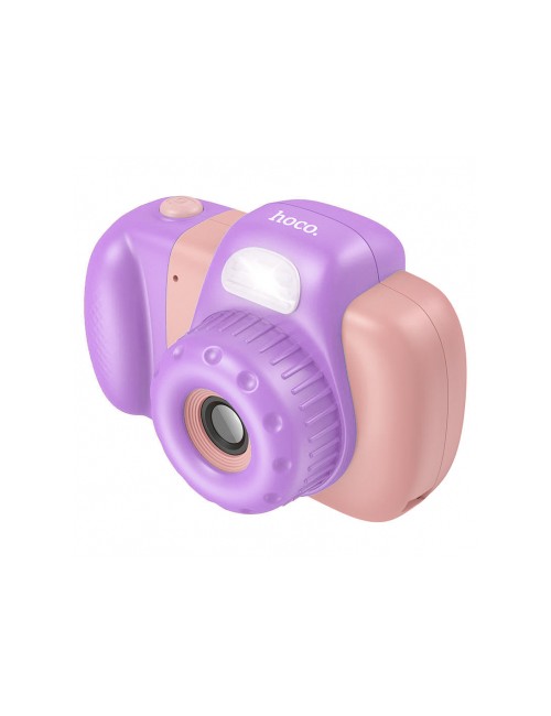 Hoco DV201 Digital Camera for Kids, 1080P, 2MP, Pink