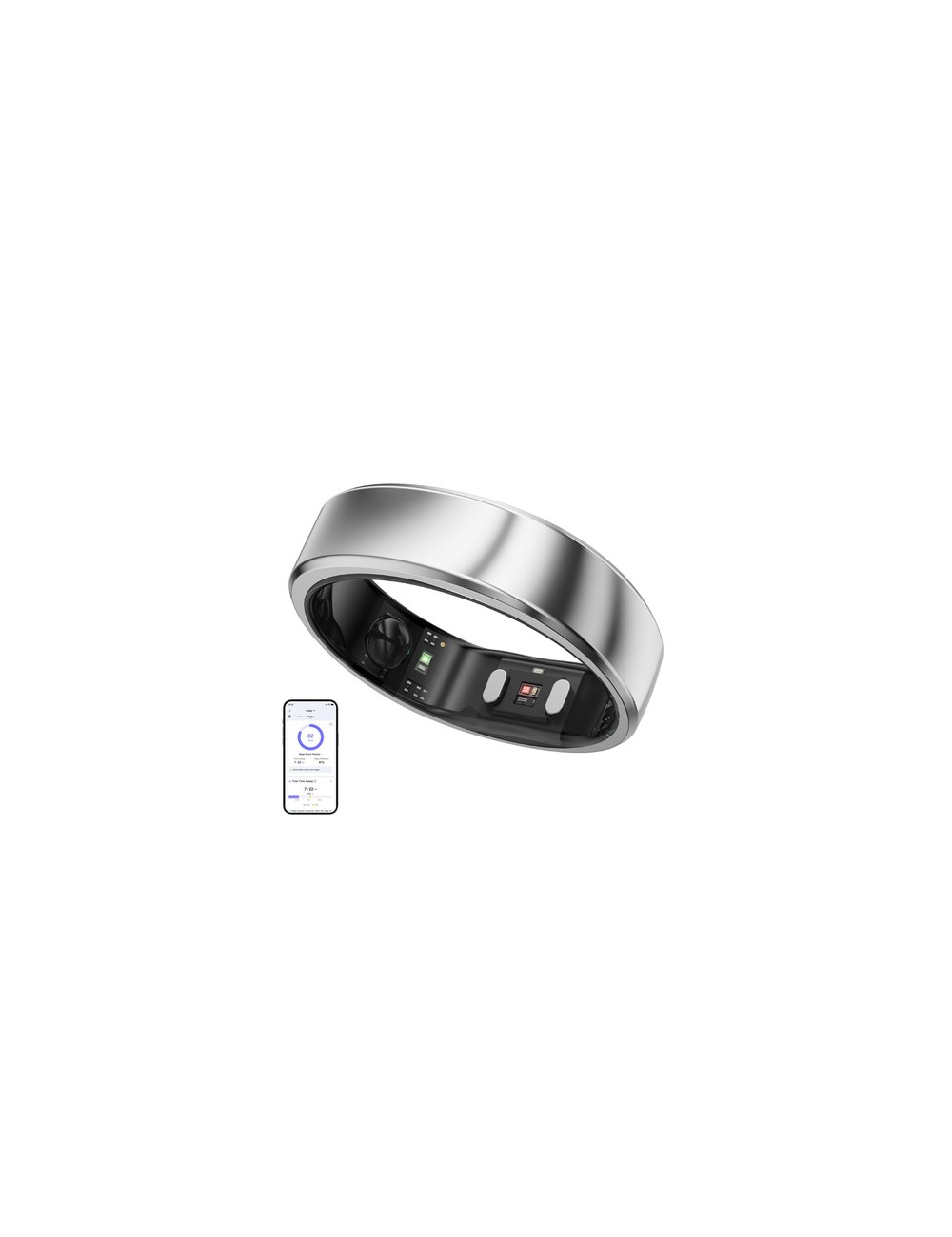 RingConn Air Gen 2 Smartring (μέγεθος 11, γαλαξιακό ασημί)
