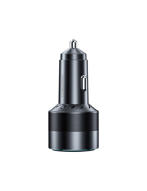 Choetech 63W Dual USB-C 45w+ USB-A 18w γρήγορος φορτιστής αυτοκινήτου (μαύρο)