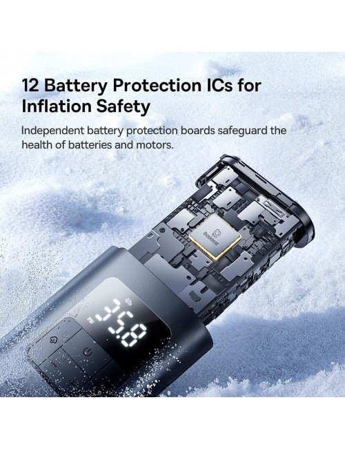 Baseus GoTrip VA1 Super Mini Air Compressor  Grey (CO11970)