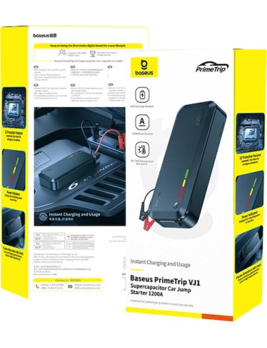 Baseus PrimeTrip VJ1Jump Starter Black (E00078801123-00) | Jump Starter