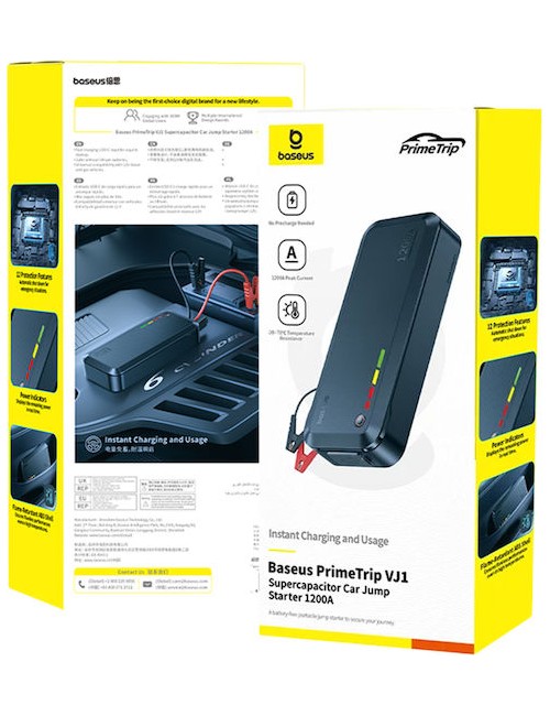 Baseus PrimeTrip VJ1Jump Starter Black (E00078801123-00)