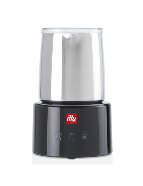 Illy Συσκευή για Ζεστό & Κρύο Αφρόγαλα 250ml - Μαύρο