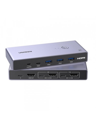 HDMI Switch UGREEN CM624 (15604), Grey | Αντάπτορες/Μετατροπείς