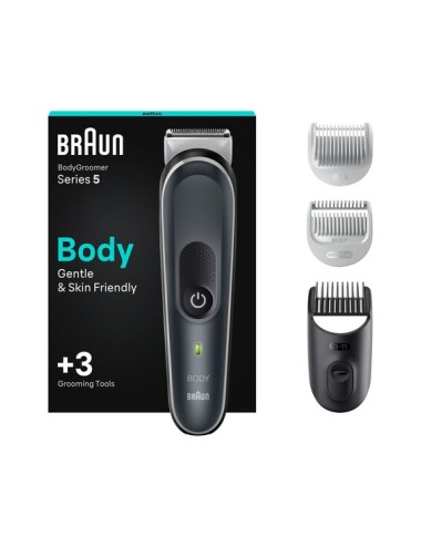 Braun Series 5 BG5340 Ξυριστική Μηχανή Σώματος Επαναφορτιζόμενη | Ξυριστικές Μηχανές/Trimmer