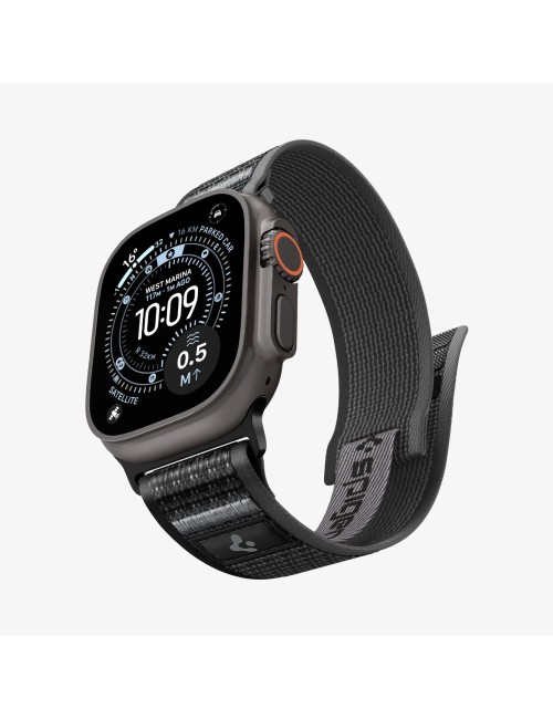 Spigen Athlex Air 2 Active Band for Apple Watch 49mm/46mm/45mm- black gray