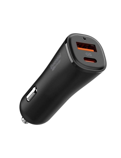 Spigen Essential 48W Car Charger EV482, black