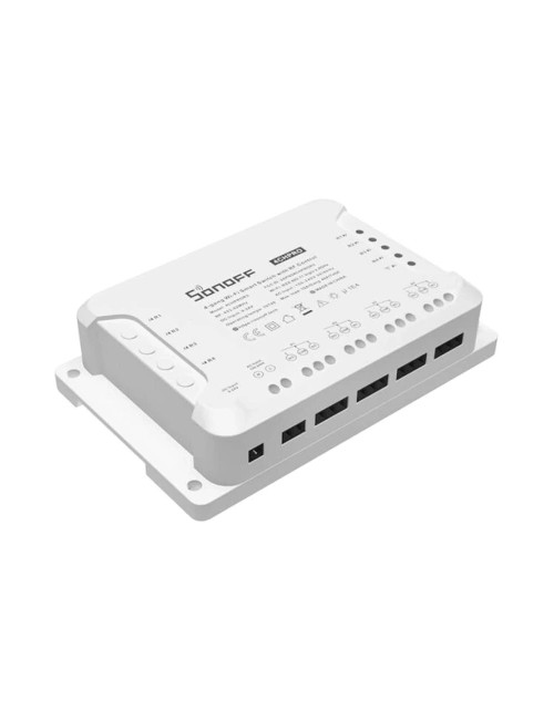 Sonoff 4CHPROR3 Έξυπνος Ενδιάμεσος Διακόπτης WiFi (Λευκό)
