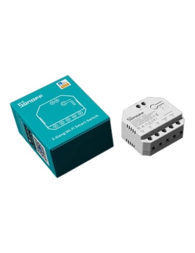 Sonoff Dual R3 Έξυπνος Ενδιάμεσος Διακόπτης WiFi  (Λευκό)